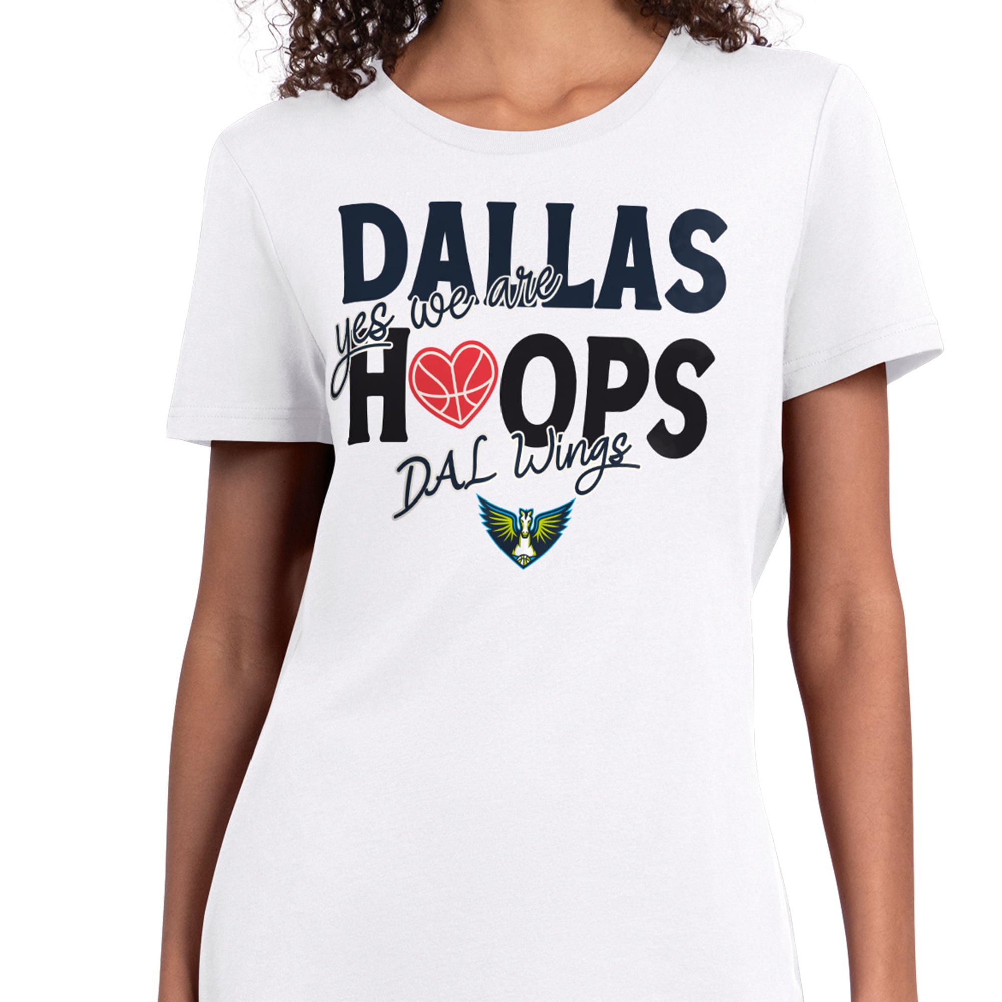 T-shirt Starter Oatmeal Dallas Wings Endzone pour femmes